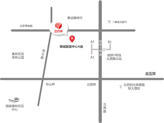 立方米地图 地图
